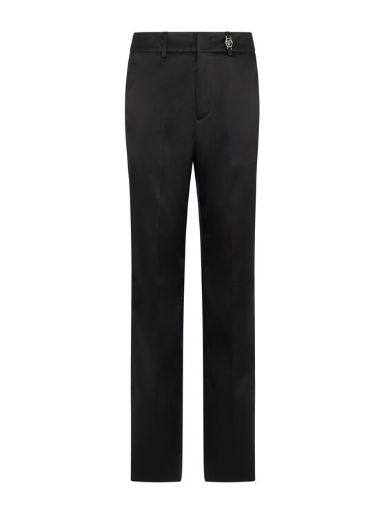PHILIPP PLEIN PHILIPP PLEIN Spodnie materiałowe 31260 Czarny Straight Fit