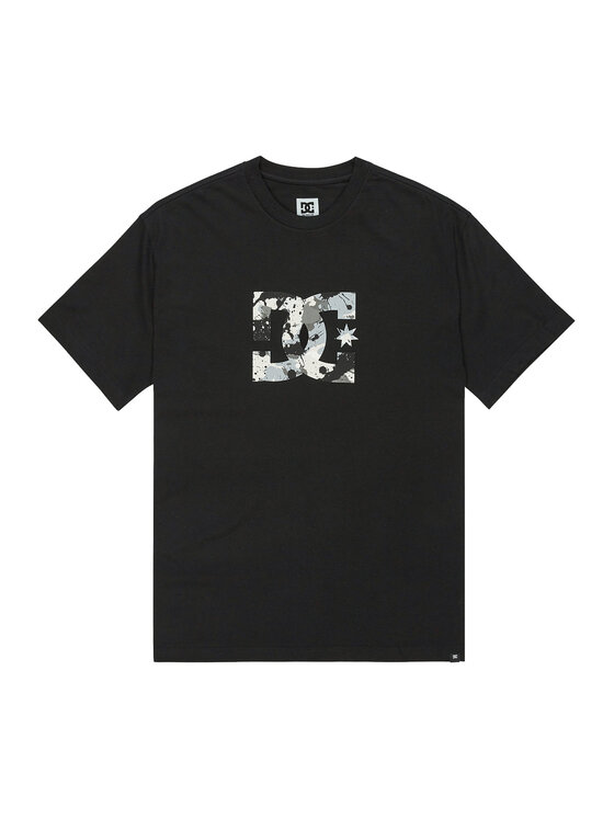 DC Shoes DC Shoes T-Shirt Star Filled EDYZT04348 Μαύρο Regular Fit