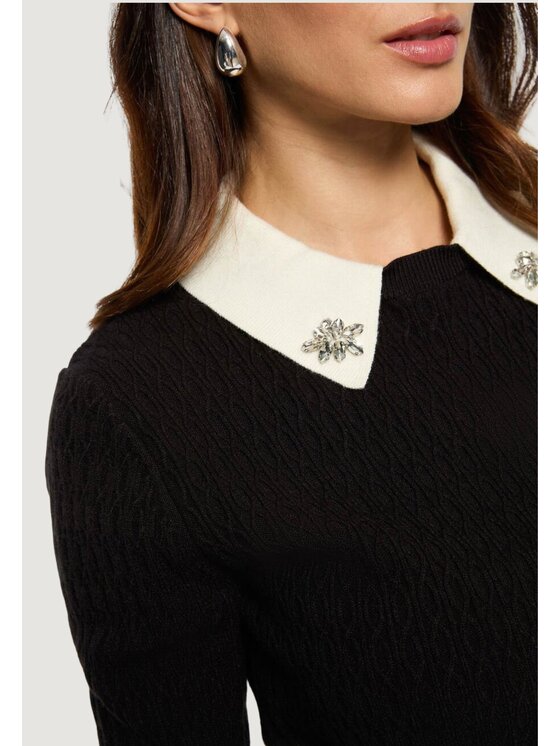 Morgan De Toi Morgan De Toi Maglione 252-MTORIA Nero To Fit