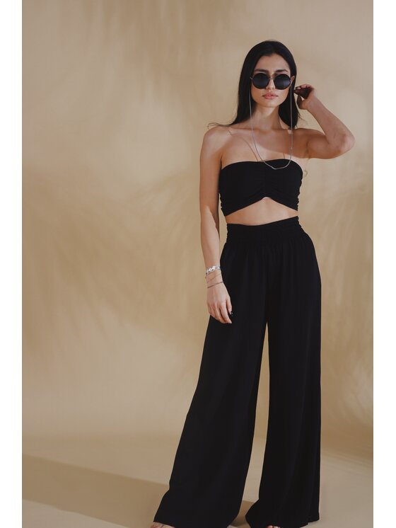 MAI MAI Top ROSA Czarny Feminine Fit