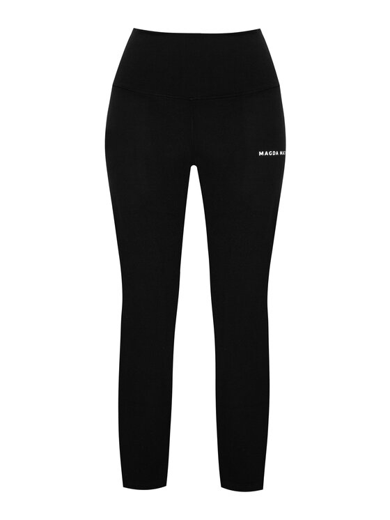 Magda Matyja Magda Matyja Legginsy SPORTY LEGGINS Czarny Active Fit