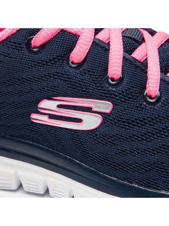Skechers Skechers Sneakersy Get Connected 12615/NVHP Granatowy