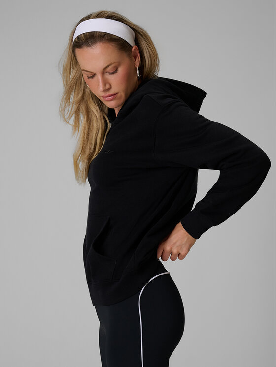 4F 4F Bluza BASIC+ Czarny Relaxed Fit