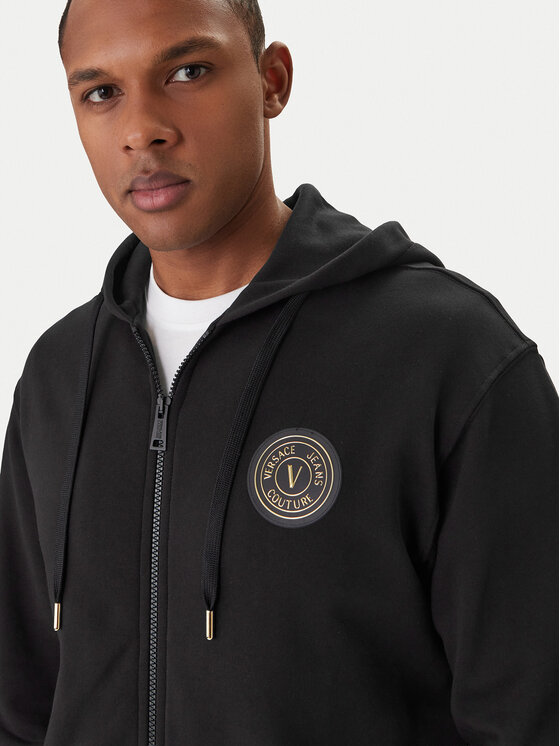 Versace Jeans Couture Versace Jeans Couture Felpa 80GAIT03 CF01T Nero Regular Fit