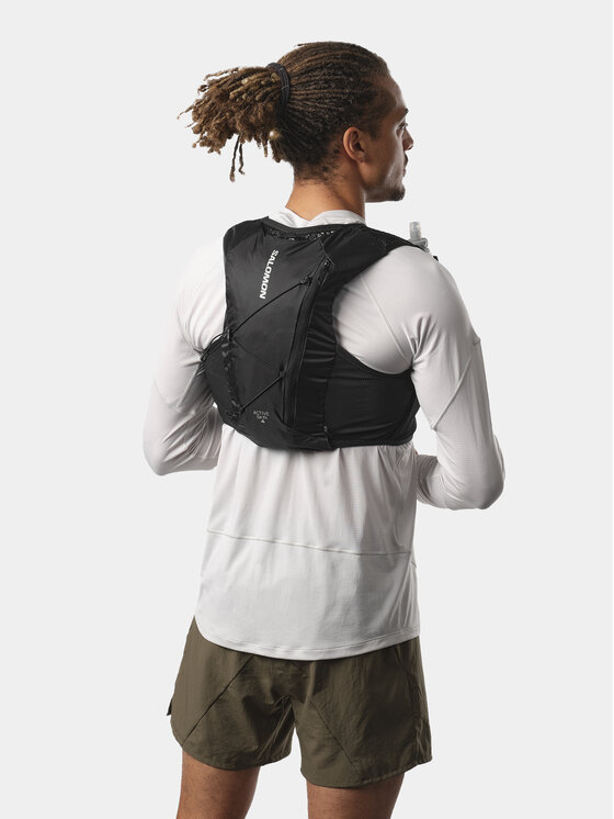 Salomon Salomon Prsluk za trčanje Active Skin 4 No Flasks LC2205400 Crna