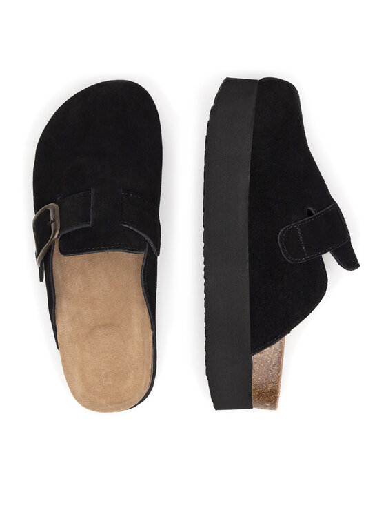 Badura Badura Šľapky TS6207-01 Čierna