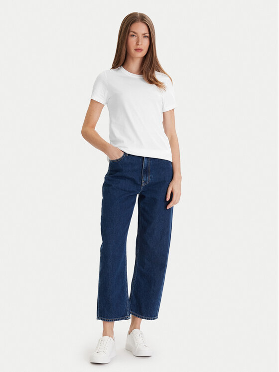 Calvin Klein Underwear Calvin Klein Underwear Komplet t-shirtów LV00QS7485 Biały Regular Fit