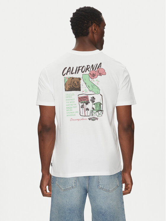 Billabong Billabong T-Shirt EBYZT00294 Λευκό Regular Fit