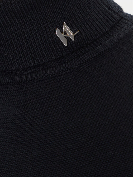 KARL LAGERFELD KARL LAGERFELD Golf 655010 554399 Črna Regular Fit