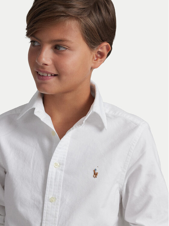 Polo Ralph Lauren Polo Ralph Lauren Koszula 323677133001 Biały Regular Fit