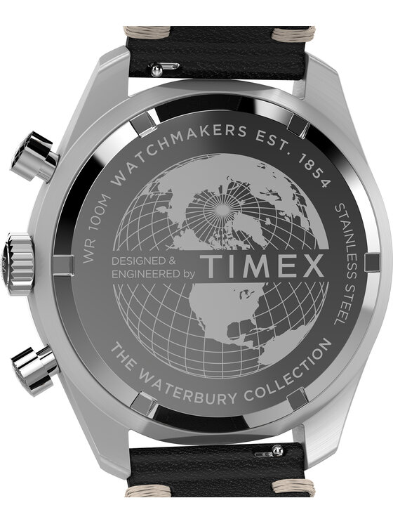 Timex Timex Zegarek TW2Y18600 Czarny