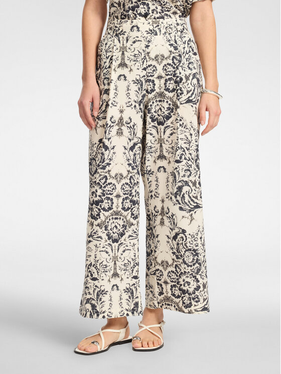 Elena Mirò Elena Mirò Spodnie materiałowe P076Z100181N001 Czarny Regular Fit