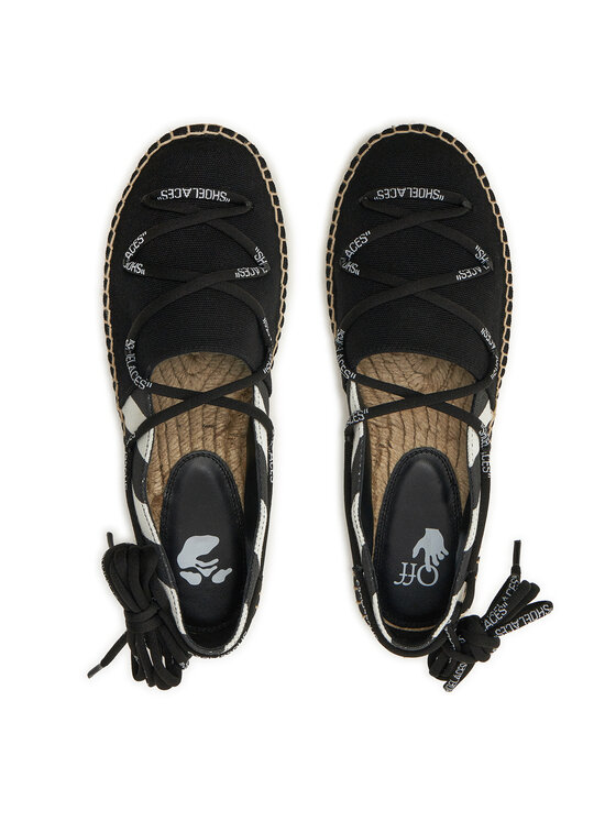 Off-White Off-White Espadryle OWIB002R21FAB0016110 Czarny