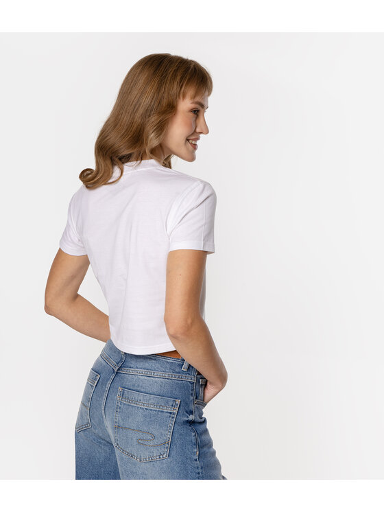 Lee Cooper Lee Cooper T-Shirt SUN 1160 Biały Loose Fit