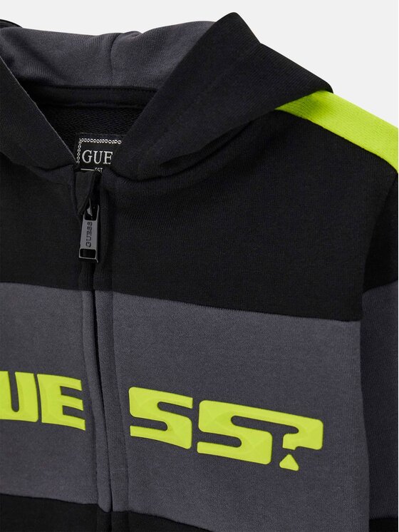 Guess Guess Felpa N6RQ02 KA6R4 Nero Regular Fit