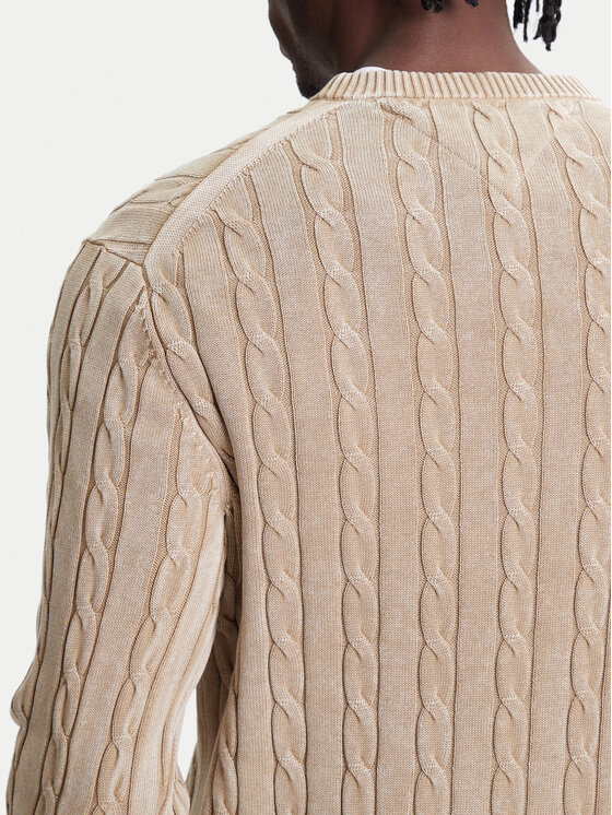 Tommy Hilfiger Tommy Hilfiger Pullover Classic MW0MW39524 Beige Regular Fit