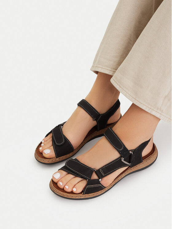 Go Soft Go Soft Sandalen CEO-WI23-4773-05 Schwarz