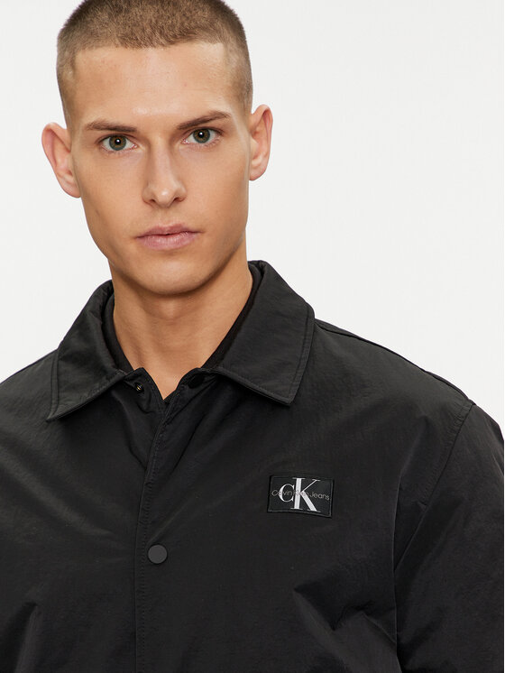 Calvin Klein Jeans Calvin Klein Jeans Μπουφάν μεταβατικό Skater J30J325343 Μαύρο Regular Fit