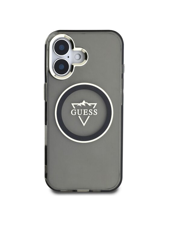 Guess Guess Etui na telefon Apple iPhone 16 Czarny