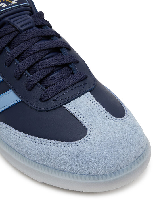 adidas adidas Futbalové topánky Samba Argentina Indoor Boots JR6352 Tmavomodrá