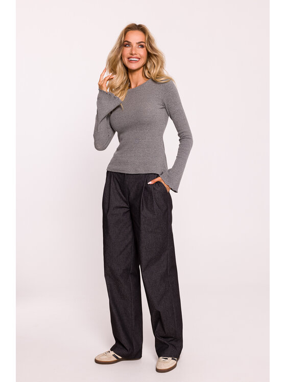 Made of Emotion Made of Emotion Halenka M806 Šedá Active Fit