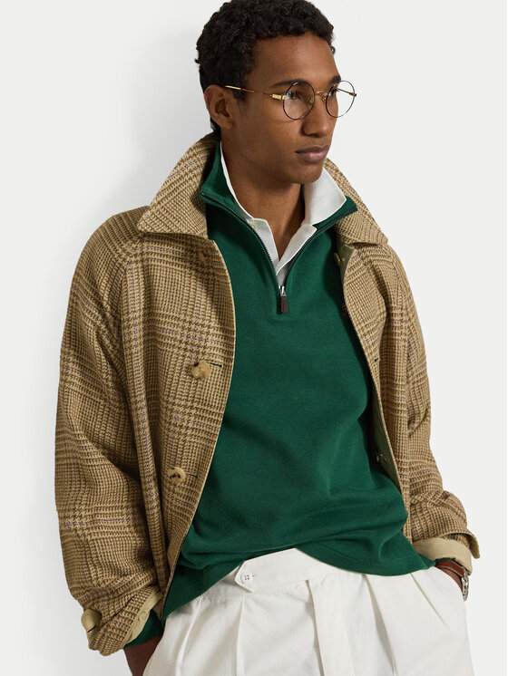 Polo Ralph Lauren Polo Ralph Lauren Mikina Estate 710P07411501 Zelená Regular Fit