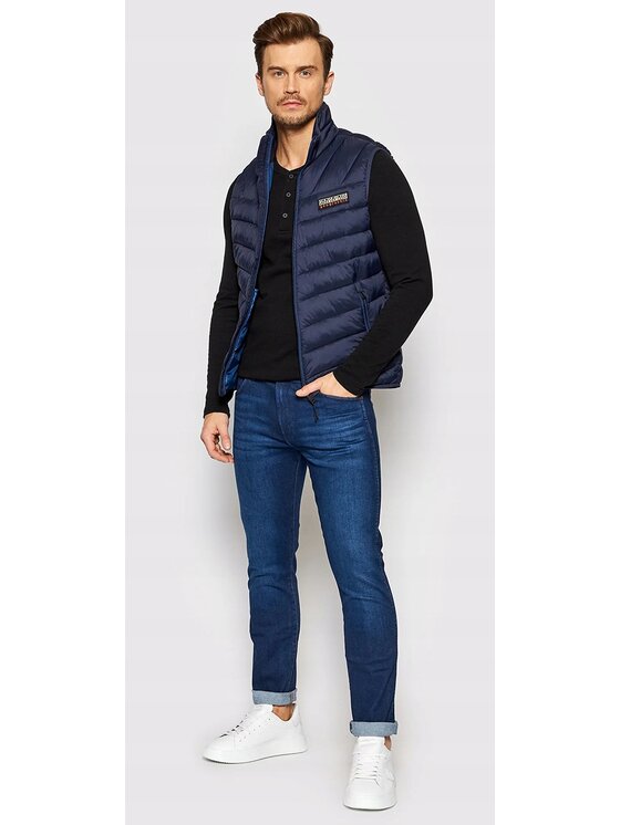 Wrangler Wrangler Jeansy Larston Niebieski Slim Fit