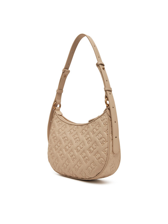 PINKO PINKO Torebka Half Moon Mini Fl PE 25 PLTT 102790 A1YB Beżowy