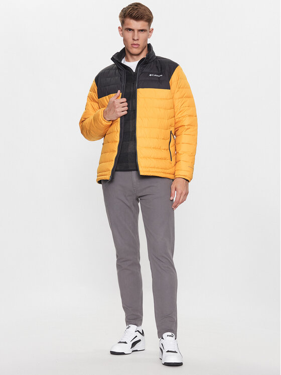 Columbia Columbia Prehodna jakna Powder Lite™ Jacket 169800 Rumena Regular Fit