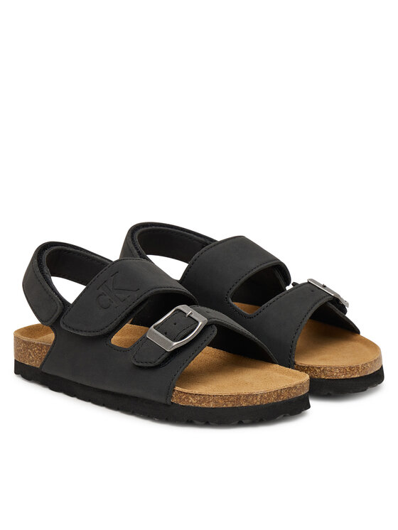 Calvin Klein Calvin Klein Sandale Velcro V3X2-83328-0315 S Negru