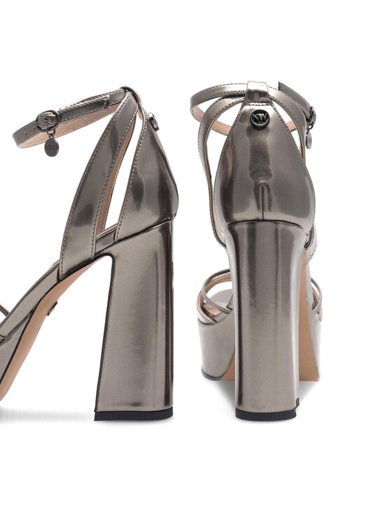 Nine West Nine West Sandały AAHIDA ZL23002CC Srebrny