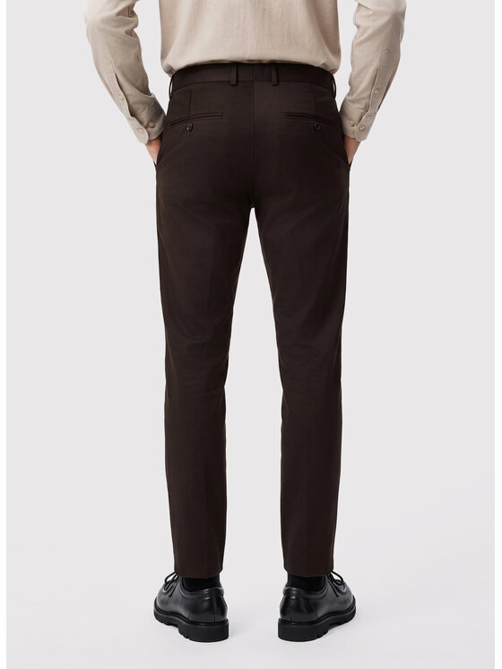 Pako Lorente Pako Lorente Chinosy P26WF-WX-003 Brązowy Regular Fit