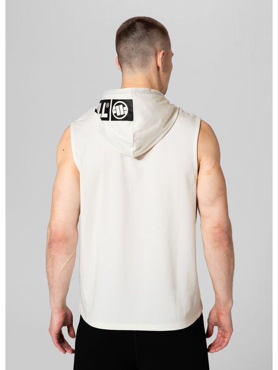PITBULL PITBULL Tank top Tank Biały Regular Fit