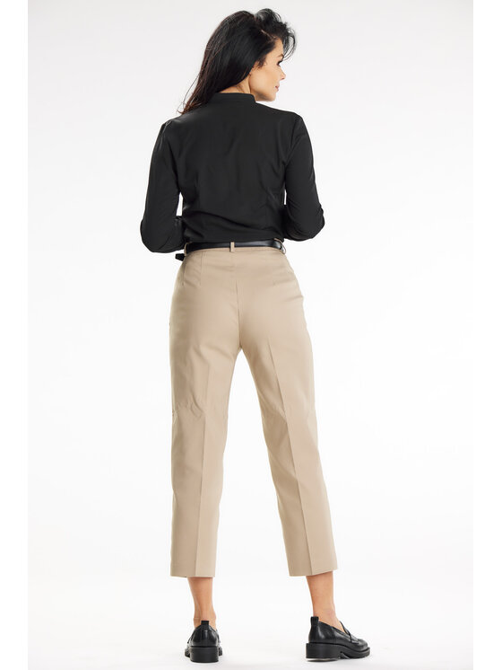Awama Awama Koszula A649 Czarny Basic Fit