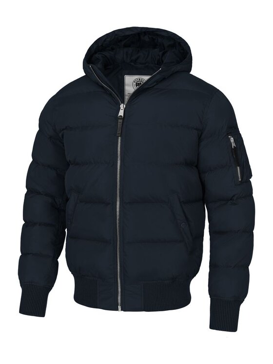 PITBULL PITBULL Kurtka zimowa AUTOMATIC Granatowy Regular Fit