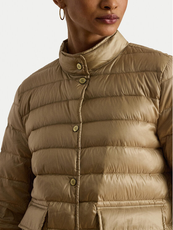 LAUREN RALPH LAUREN LAUREN RALPH LAUREN Пухено яке 297967137004 Бежов Regular Fit