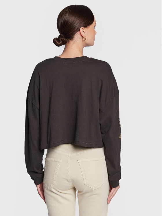 Blusa Beach EBJZT00138 Nero Regular Fit