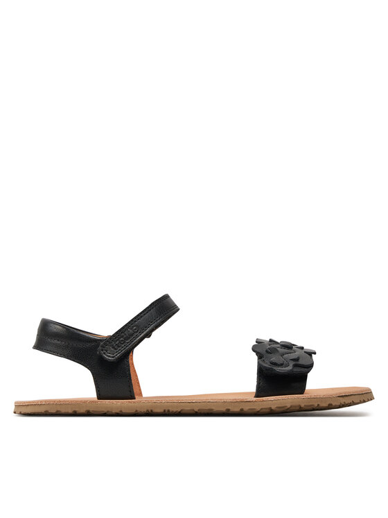 Froddo Sandále Barefoot Flexy Flowers G3150265-4 D Čierna