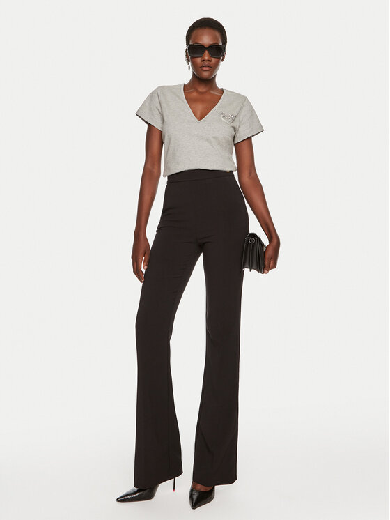 PINKO Pinko Футболка Turbato 100372 A24E I42 Сірий Regular Fit