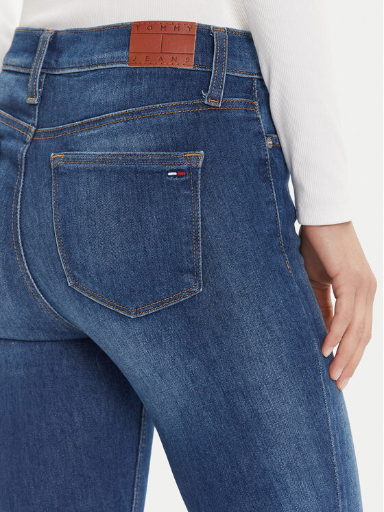 Tommy Jeans Tommy Jeans Jeansy Nora DW0DW21819 Tmavomodrá Skinny Fit