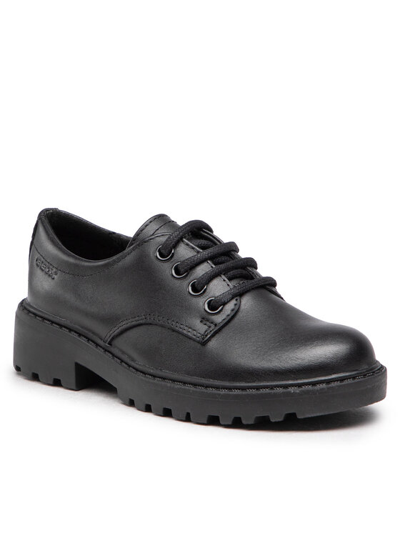 Geox Geox Félcipő J Casey G. C J0420C 00043 C9999 M Fekete
