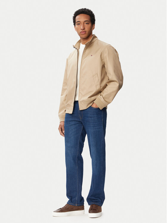 Tommy Hilfiger Tommy Hilfiger Μπουφάν μεταβατικό Classic Harrington MW0MW43468 Μπεζ Regular Fit