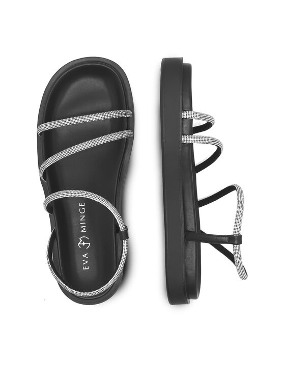Eva Minge Eva Minge Sandale AMALIA-V1005-1533-1 Negru