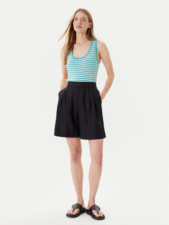 United Colors Of Benetton United Colors Of Benetton Top 30YSDH010 Zielony Regular Fit