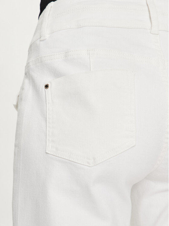 Morgan Morgan Jeansy 241-POLEN2 Écru Bootcut Fit