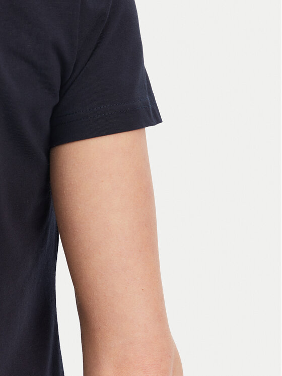Gaudi Gaudi T-Shirt 511BD64021 Tmavomodrá Regular Fit