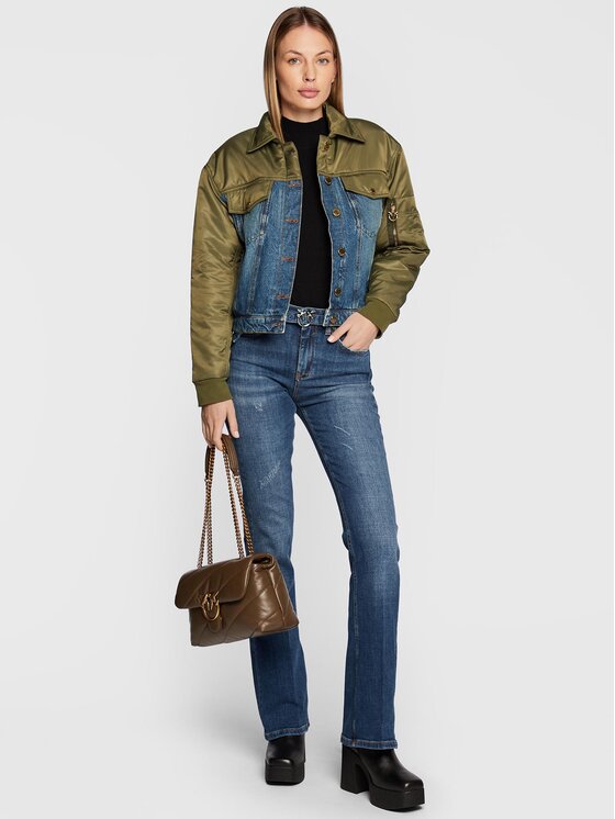 PINKO Pinko Преходно яке Chiocciolio 1J110G A0A1 Цветен Regular Fit