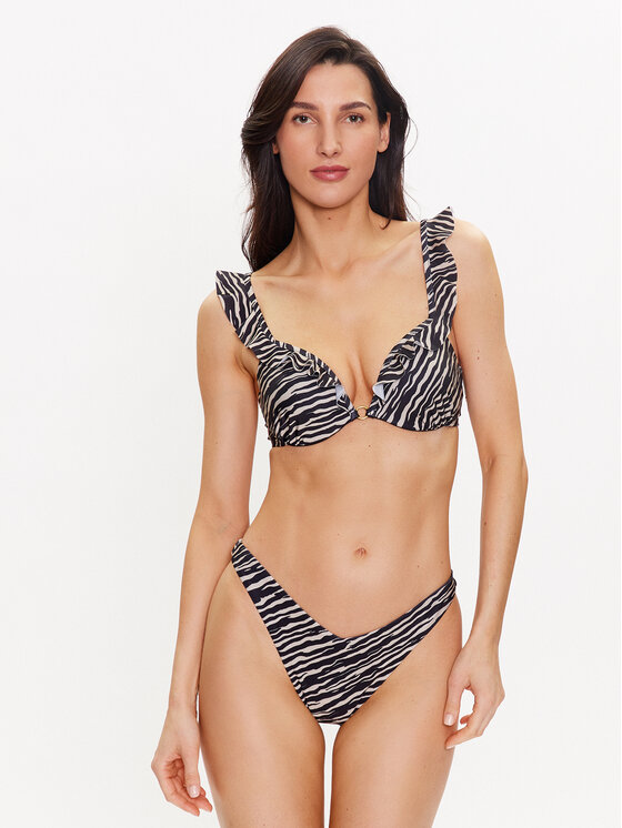Hunkemöller Hunkemöller Bikini alumine osa Zebra 201910 Värviline