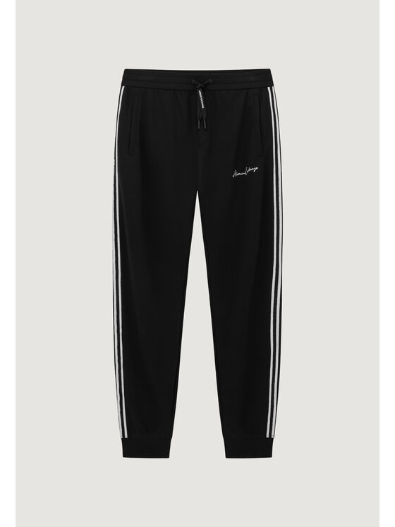 Armani Exchange Armani Exchange Pantaloni da tuta 8NZPSG Z9N1Z Nero To Fit