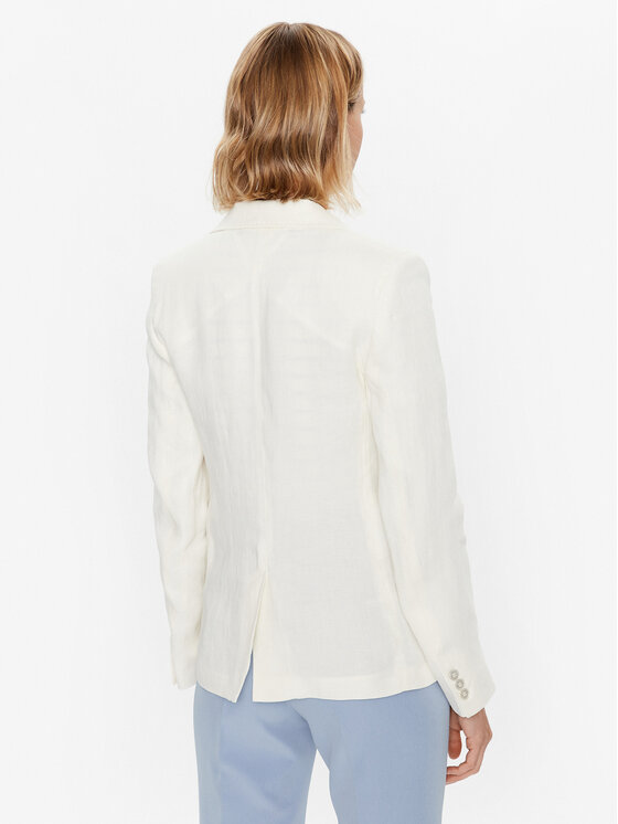 Weekend Max Mara Weekend Max Mara Giacca da abito Nalut 2350410431 Écru Regular Fit